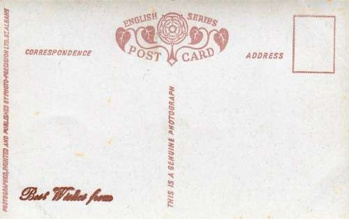 British Post Cards - Symonds Yet village - unused - some has rust on the back