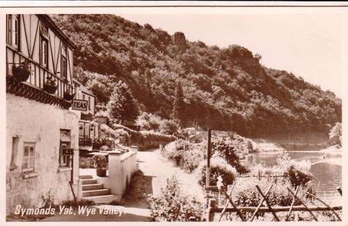 British Post Cards - Symonds Yet village - unused - some has rust on the back