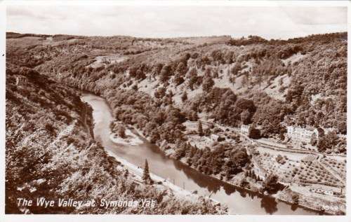British Post Cards - Symonds Yet village - unused - some has rust on the back