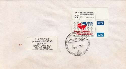 RSA - 3 covers - Telkom - 1991