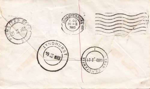 RSA - 1983 - Express mail letter