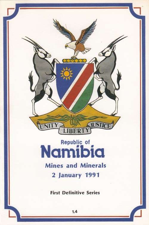Namibia - 1991 - First Definitive Issue - Mines and Minerals