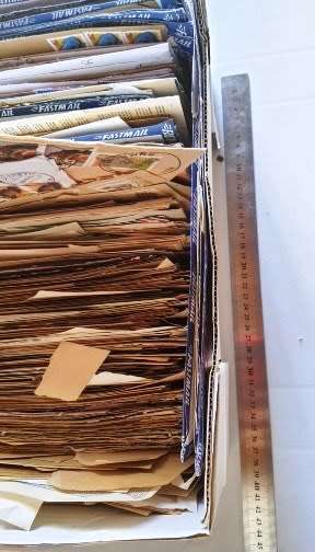 Box full of RSA covers - Fastmail and other covers - 80`s and 90`s