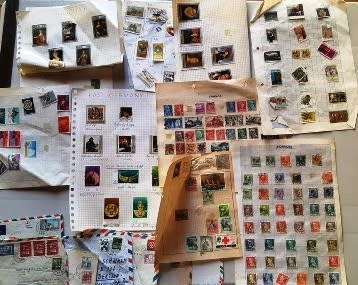 Box of Worldwide covers - refer to photos