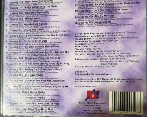 CD, South Africa se - gunsteling gesange - VG