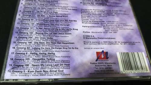 CD, South Africa se - gunsteling gesange - VG