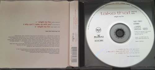 CD, Take That Featuring Lulu - Relight My Fire - VG - 1993