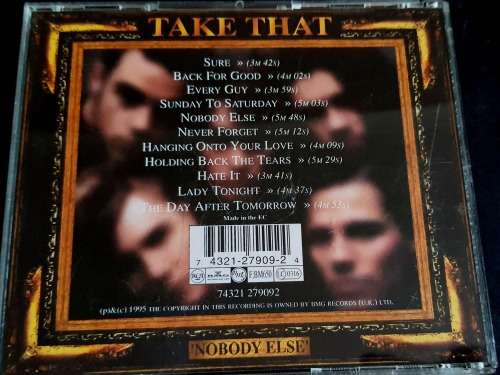 CD,Take That  Nobody Else - G - 1995
