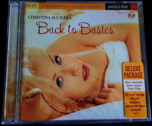 CD, Christina Aguilera  Back To Basics - New - Sealed - Double CDs - 2006