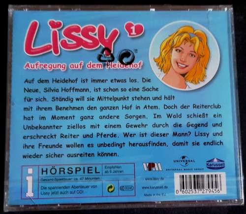 CD, Lissy - Aufregung auf dem Heidehof - New - Sealed