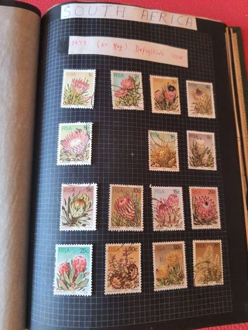 Junior Jet stamp album - Not all stamps were included in the photos