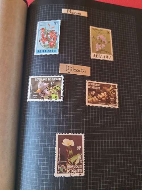 Junior Jet stamp album - Not all stamps were included in the photos