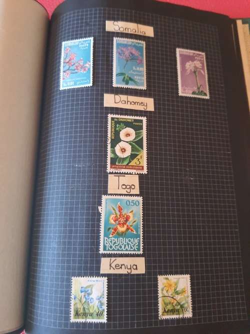Junior Jet stamp album - Not all stamps were included in the photos