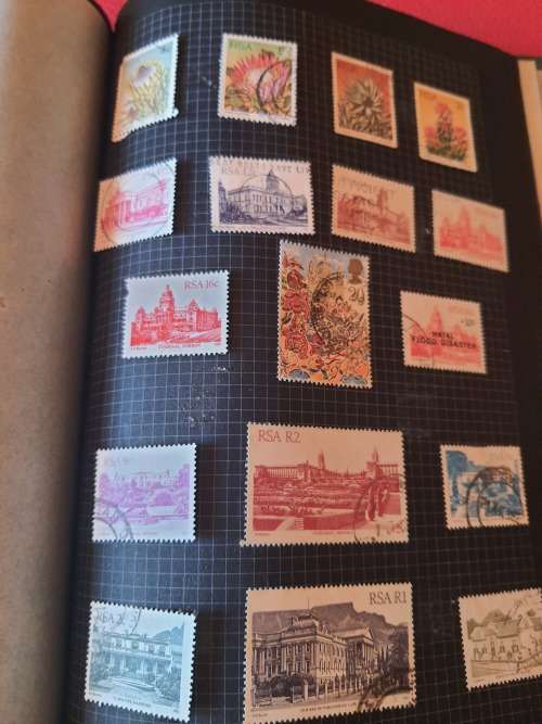 Junior Jet stamp album - Not all stamps were included in the photos