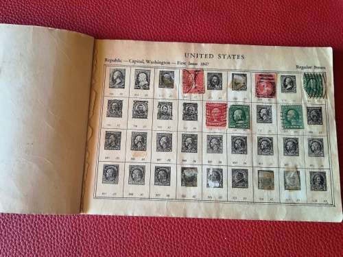 World Stamp album - 240 X 160mm - Not all stamps were included in the photos - Good condition