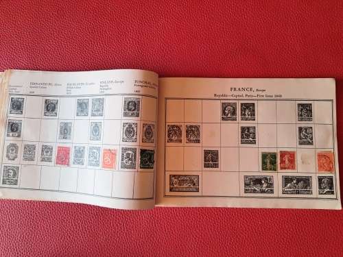World Stamp album - 240 X 160mm - Not all stamps were included in the photos - Good condition