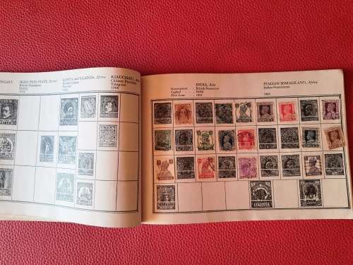 World Stamp album - 240 X 160mm - Not all stamps were included in the photos - Good condition