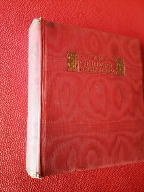 The Triumph Stamp Album - No Stamps - 339 Pags