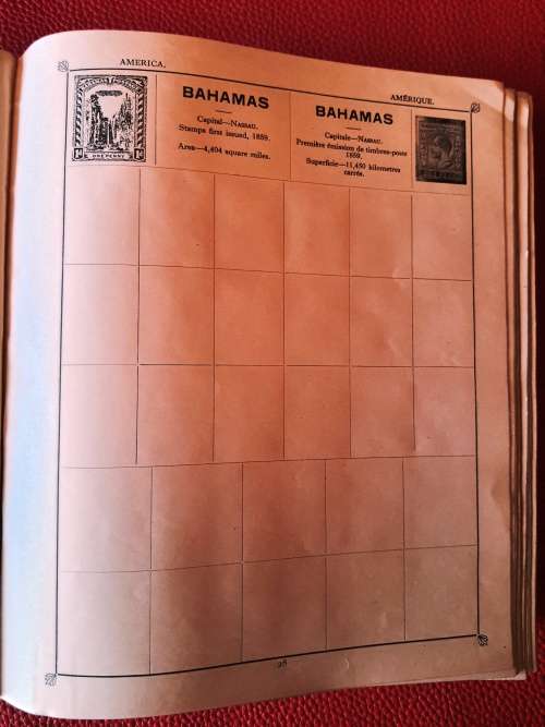 The Triumph Stamp Album - No Stamps - 339 Pags