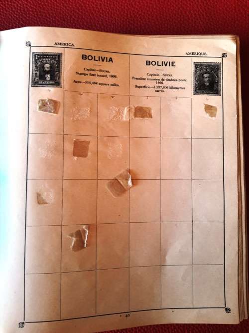 The Triumph Stamp Album - No Stamps - 339 Pags