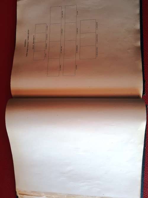 New Age Stamp Album - All stamps were included in photos - a lot of empty illustrated pages