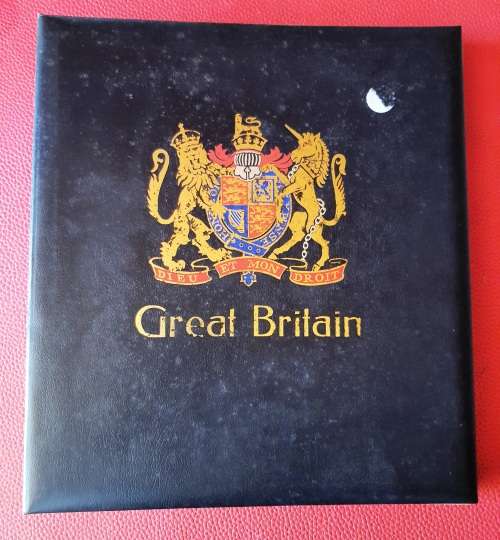 Great Britain DAVO II Stamp Album - 1984 to 1989 - 310 X 280mm - used - No stamps
