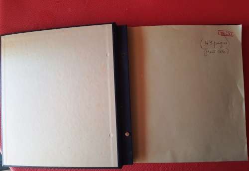 Great Britain DAVO II Stamp Album - 1984 to 1989 - 310 X 280mm - used - No stamps