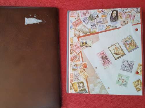 Two Stamps folders