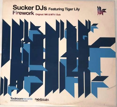 LP,Sucker DJ`s Featuring Tiger Lily,Firework,Record:VG+,Cover:VG,Label:Toolroom,CAT:TOOL024,Press UK