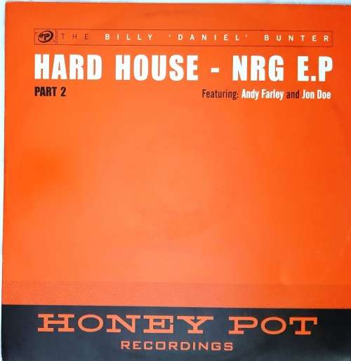 LP,BILLY DANIEL BUNTER & ANDY FARLEY,HARD HOUSE,Record:VG+,Cover:VG+,CAT:12HPOT9PT2,Press:UK,House