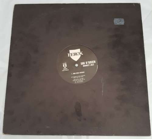 LP,IAN O'BRIEN,MONKEY JAZZ,Record:VG+,Cover:VG,Label:Ferox,CAT: FER023,Press:UK,Electro, Techno
