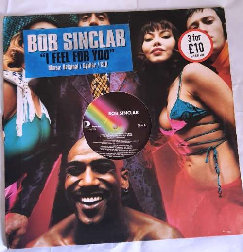 LP,Bob Sinclar,I Feel For You,Record:VG+,Cover:VG,Label:Defected,CAT:DFECT18,Press:UK,House