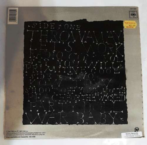 LP,MICK JAGGER,PRIMITIVE COOL,Record:VG+,Cover:VG+,Label:CBS,CAT:ASF 3169,Press:SA