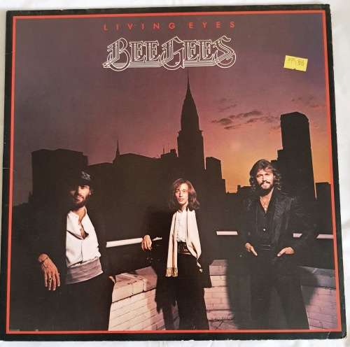 LP,Bee Gees,Living Eyes,Record:VG+,Cover:VG+,Label: RSO,CAT:RX-1-3098,Press:US
