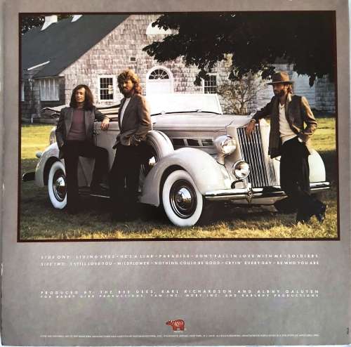 LP,Bee Gees,Living Eyes,Record:VG+,Cover:VG+,Label: RSO,CAT:RX-1-3098,Press:US