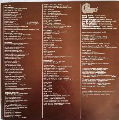 LP,Chicago,Chicago X,Record:VG,Cover:VG,Label:Columbia