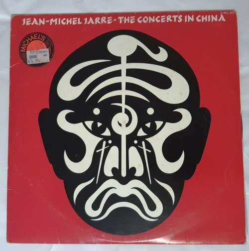 LP,JEAN MICHEL JARRE,THE CONCERTS IN CHINA,Record:VG+,Cover:VG,2xVinyl,CAT:DPO551,Press:SA