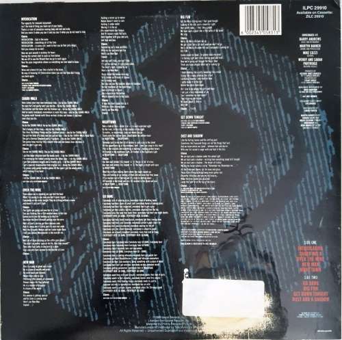 LP,SHRIEK BACK,GO BANG!,Record:VG+,Cover:VG,Label:Island Records,CAT:ILPC 29910,Press:SA