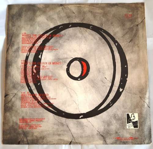LP,HOLLY WOOD BEYOND,WHAT`S THE COLOUR OF MONEY?,Record:VG,Cover:VG,Label:WEA,CAT:YZ76T,Press:UK