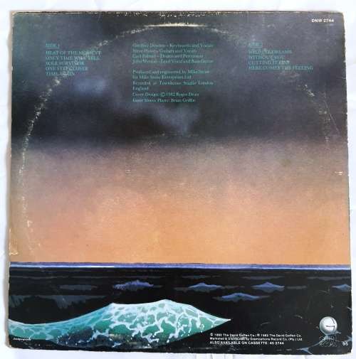 LP,Asia,Asia,Record:VG+,Cover:G+,Label: Geffen Records,CAT: DNW 2744,Press:SA
