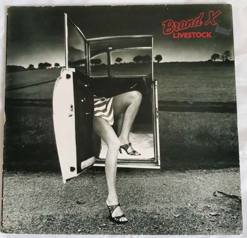 LP,Brand X,Livestock,Record:VG+,Cover:VG+,Label:Charisma,CAT:9124 017,Press:Germany