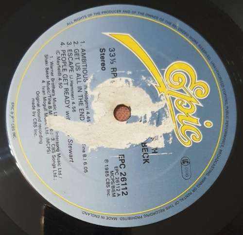 LP,TOTO,HYDRA,Record:VG+,Cover:G,Gatefold,Label:CBS,CAT:DNW2442,Press:SA