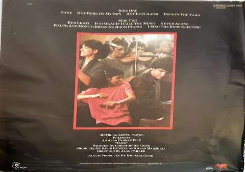 LP,FAME,SOUNDTRACK,Record:VG+,Cover:VG,Gatefold,Label:RSO,CAT:2394265,Press:Germany