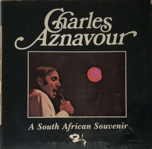 LP,CHARLES AZNAVOUR,A SOUTH AFRICAN SOUVENIR,Record:VG+,Cover:VG,Label:Barclay,CAT:BCL18042