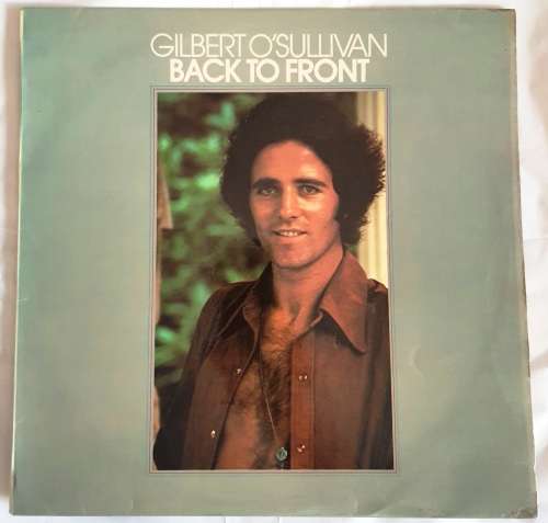 LP,Gilbert O`Sullivan,Back To Front,Record & Cover: VG+,Label:MAM,CAT:MAM-SS.503,Press:SA