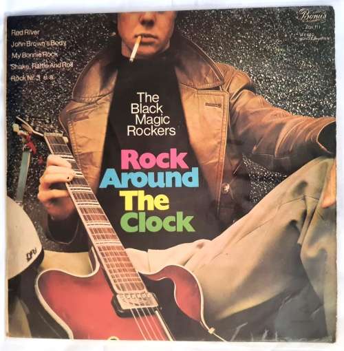 LP,The Black Magic Rockers,Rock around the world, Record & Cover:VG