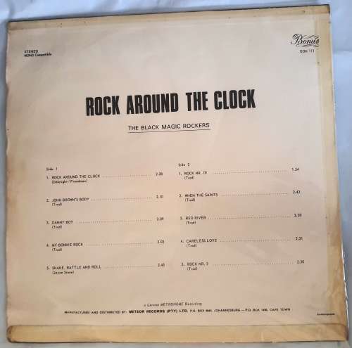 LP,The Black Magic Rockers,Rock around the world, Record & Cover:VG