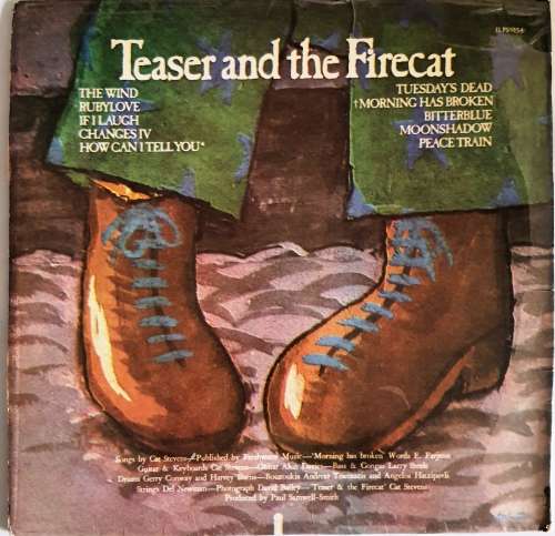 LP,Cat Stevens,Teaser And The Firecat,Record & Cover:VG,Label:Island Records.ILPS,Press:UK