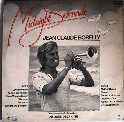 LP,Jean Claude Borelly, Midnight Serenade,Record:VG,Cover:VG+,Label:Gallo.ML4397,Press:SA
