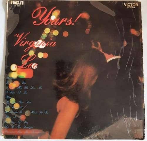 LP,Virginia Lee, YOur!,Record & Cover:VG,Label:RCA.38-089,Press:SA